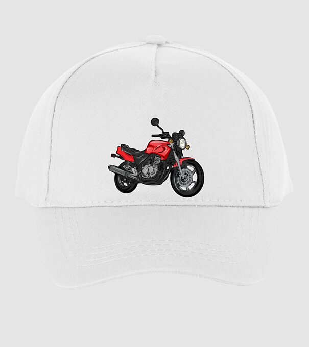 Honda CB 500 minta fehér pólón