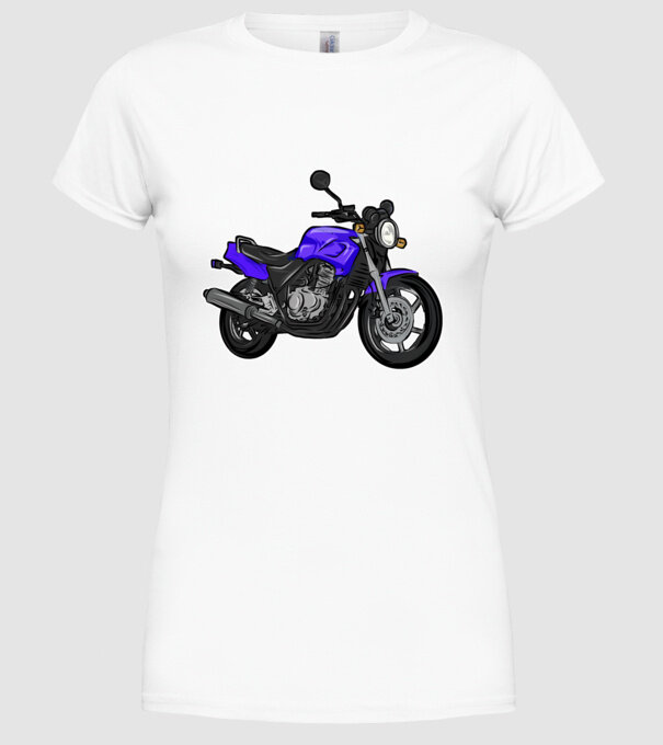 Honda Cb 500 minta fehér pólón