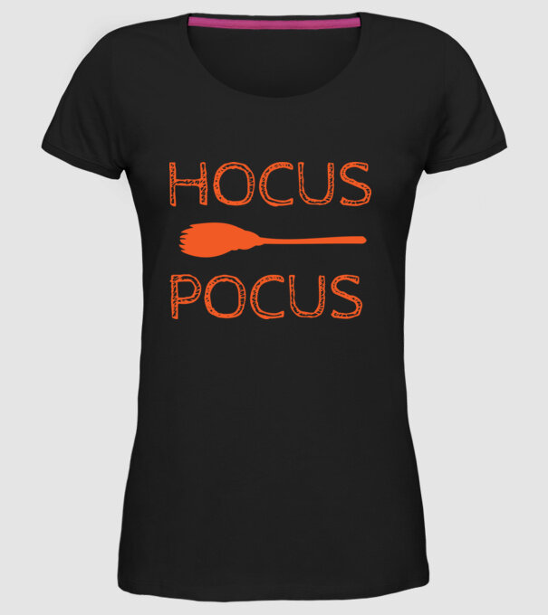 Hocus Pocus minta fekete pólón