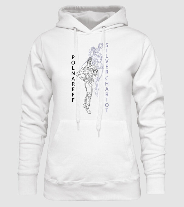 POLNAREFF-SILVER CHARIOT minta fehér pólón