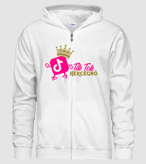 TikTok hercegnő színezhető minta fehér pólón