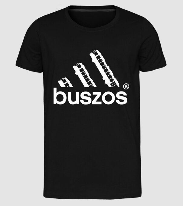 adidas buszos színezhető minta fekete pólón