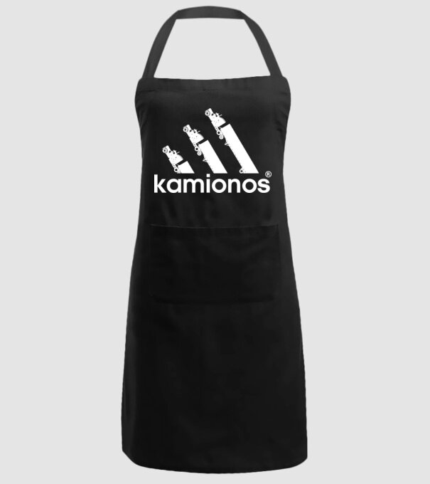 Adidas kamionos original színezhető minta fekete pólón