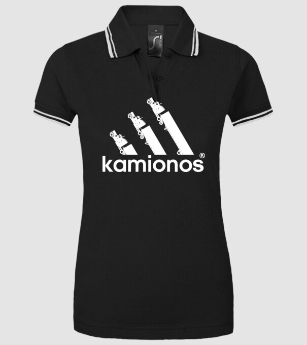 Adidas kamionos original színezhető minta fekete pólón