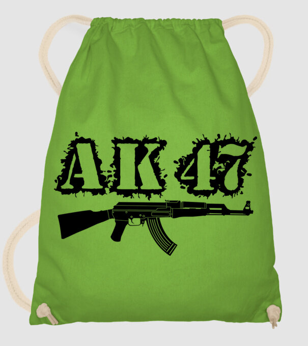 CSGO AK 47 színezhető minta almazöld pólón