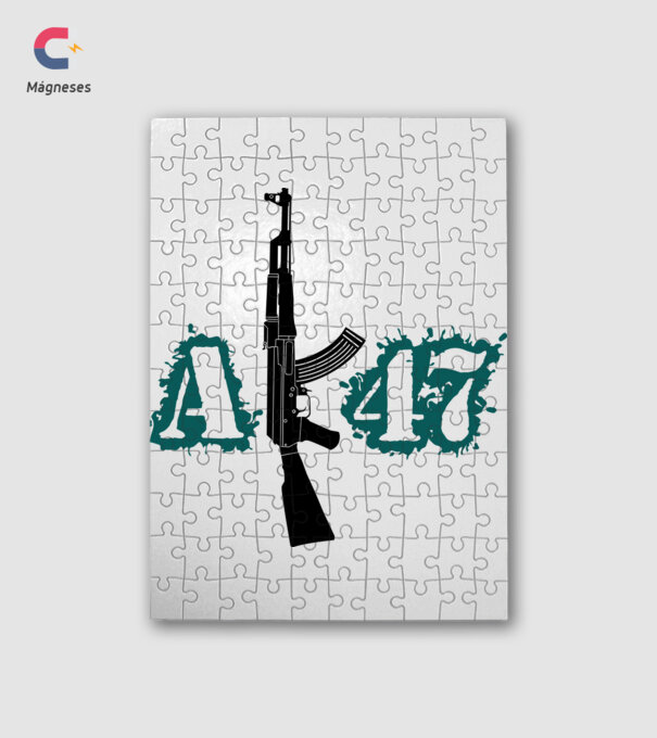 CSGO AK47  minta fehér pólón