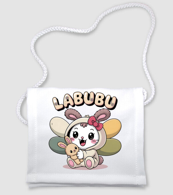Labubu – Cukiság túlterhelés közeleg minta fehér pólón