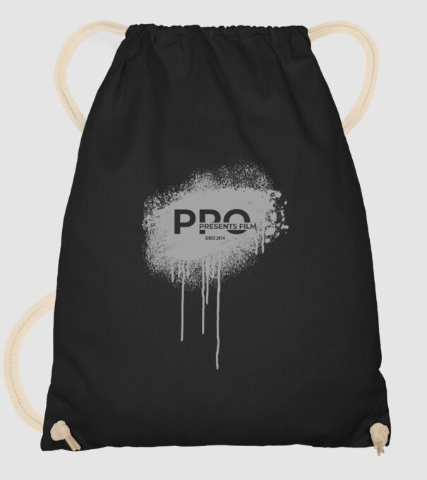 PPO Classic 2021 minta fekete pólón