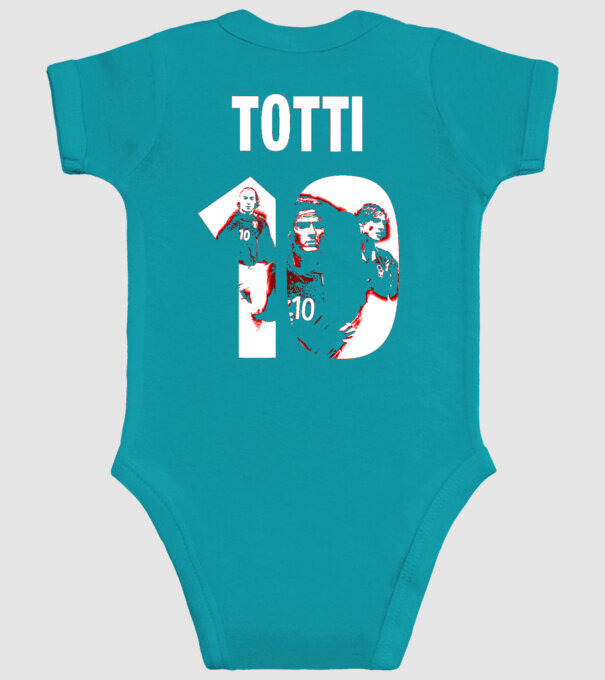 Totti minta türkiz pólón
