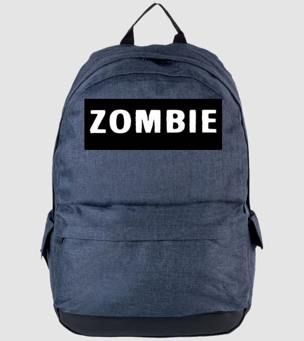 zombie minta farmerkék pólón