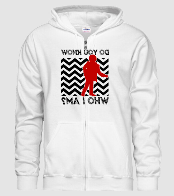 Twin Peaks - Do you know minta fehér pólón