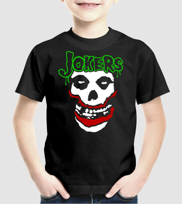 Joker minta fekete pólón