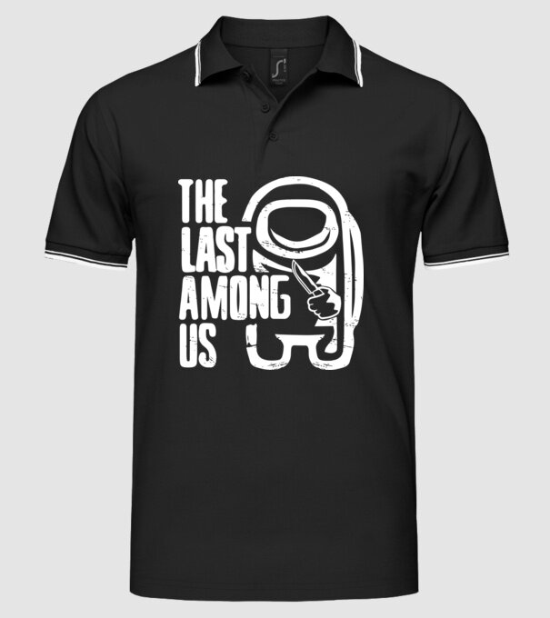 The Last Amoung Us minta fekete pólón
