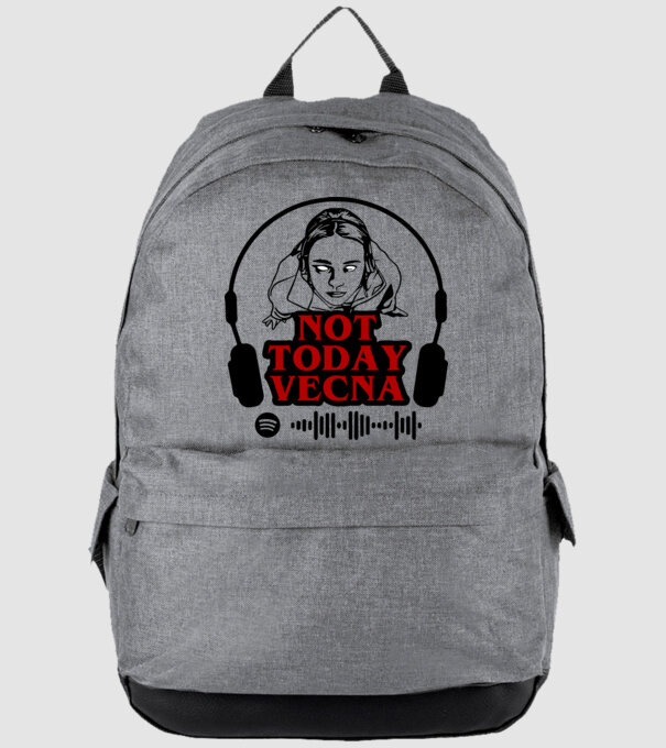 Not today Vecna Stranger Things minta szürke pólón