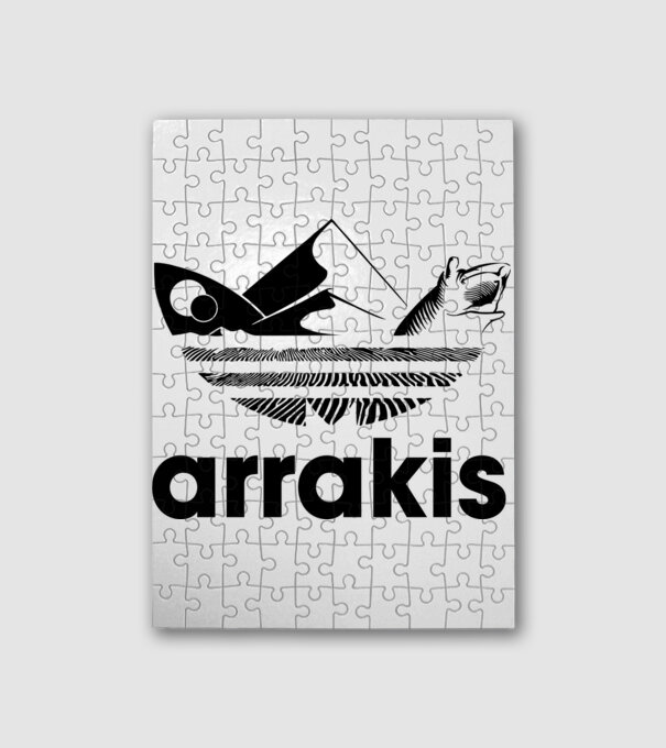 Arrakis minta fehér pólón