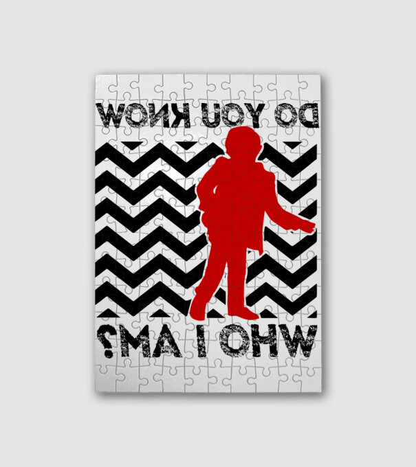 Twin Peaks - Do you know minta fehér pólón