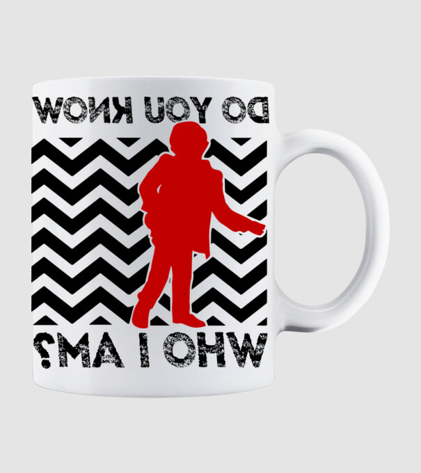 Twin Peaks - Do you know minta fehér pólón