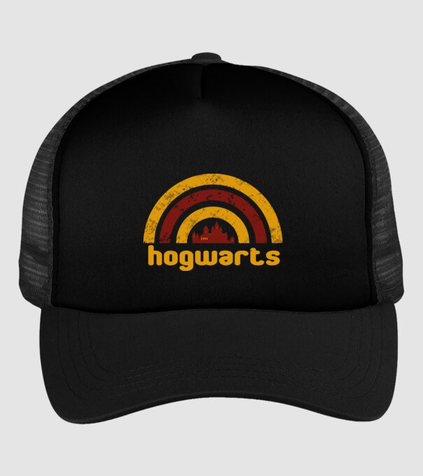 Hogwards minta fekete pólón