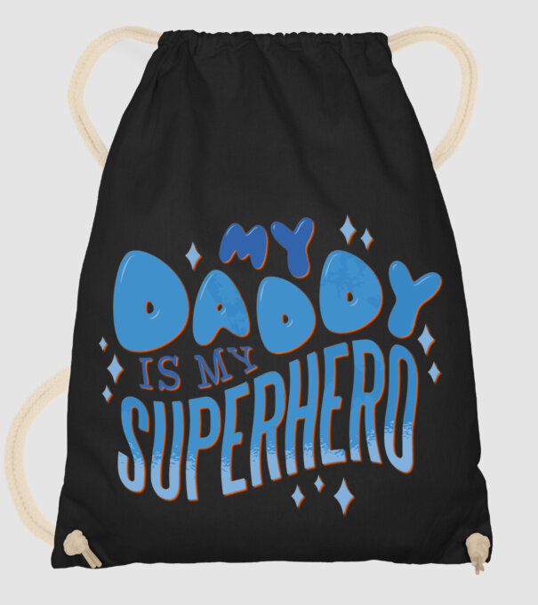 Apa szuperhős - superhero minta fekete pólón