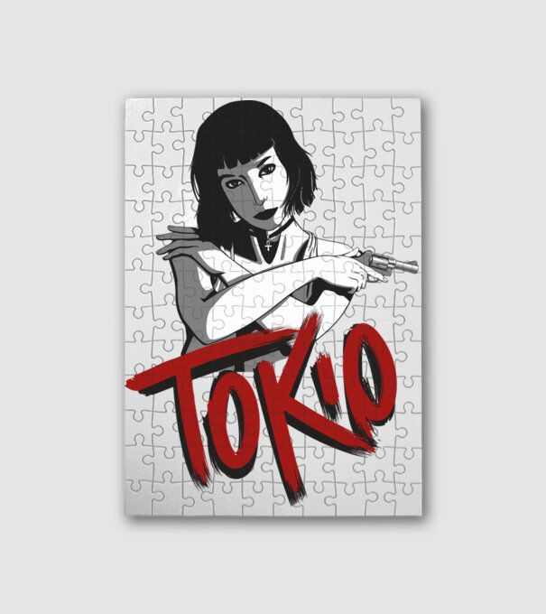 La casa de papel - Tokio minta fehér pólón