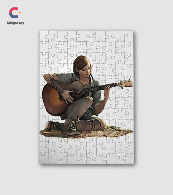 Ellie last of us minta fehér pólón