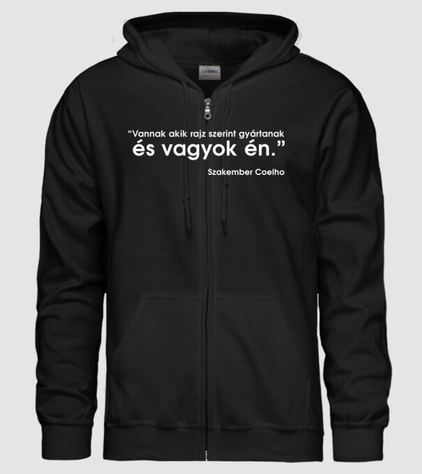 Rajz szerint.. - Szakember Coelho minta fekete pólón