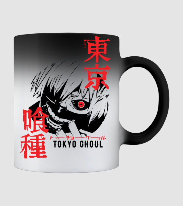 Tokyo Ghoul minta fekete pólón