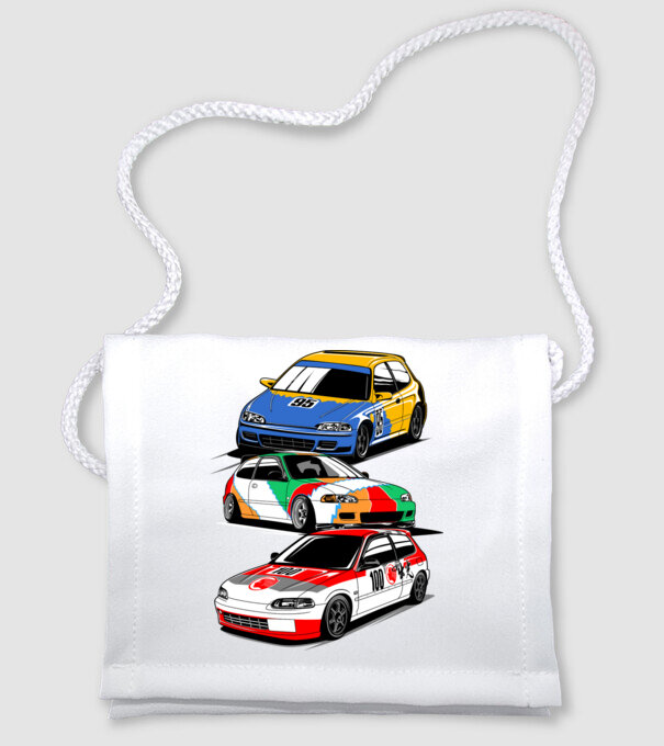 Honda Civic  minta fehér pólón