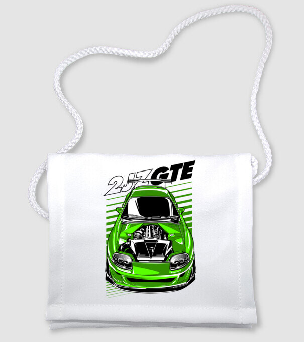 Toyota Supra 2JZ-GTE minta fehér pólón