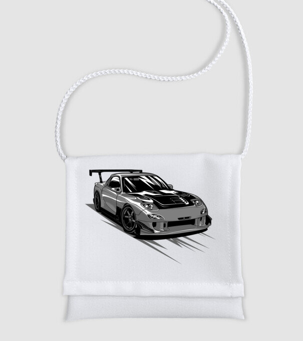 Mazda RX-7  minta fehér pólón