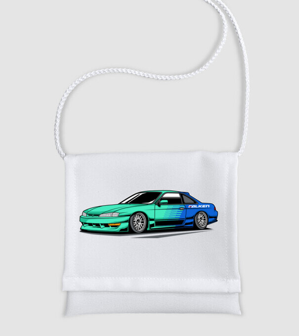 Nissan Silvia S14 minta fehér pólón