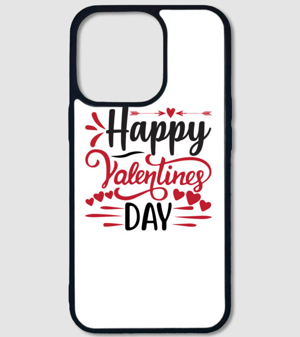 Happy Valentine's Day - Boldog Valentin-napot! minta fehér pólón
