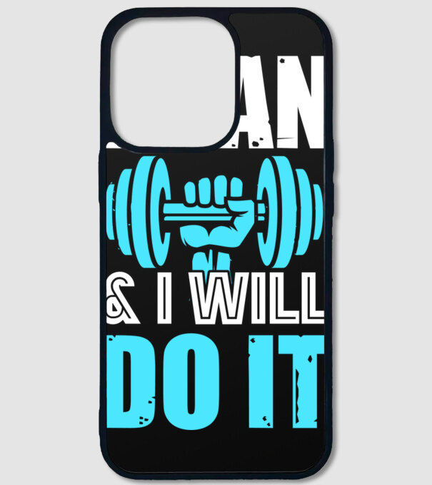 I Can and I Will Do It - Meg tudom csinálni és meg is fogom tenni minta fekete pólón