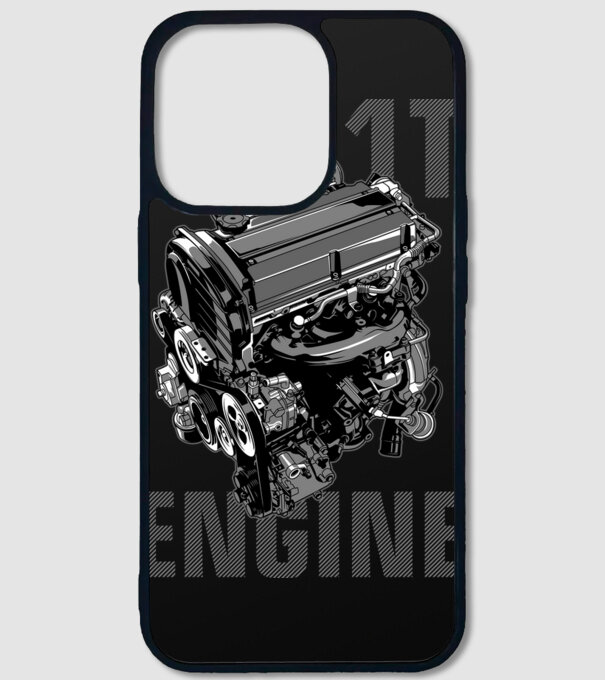 Mitsubishi 4B11T Engine (motor)_2 minta fekete pólón