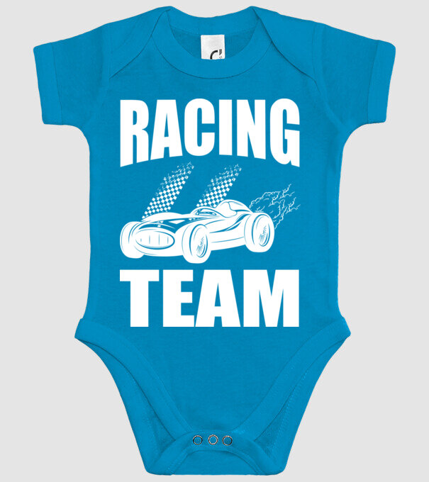 Racing Team - Versenycsapat minta türkiz pólón