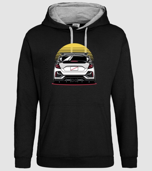 Honda Civic minta fekete pólón