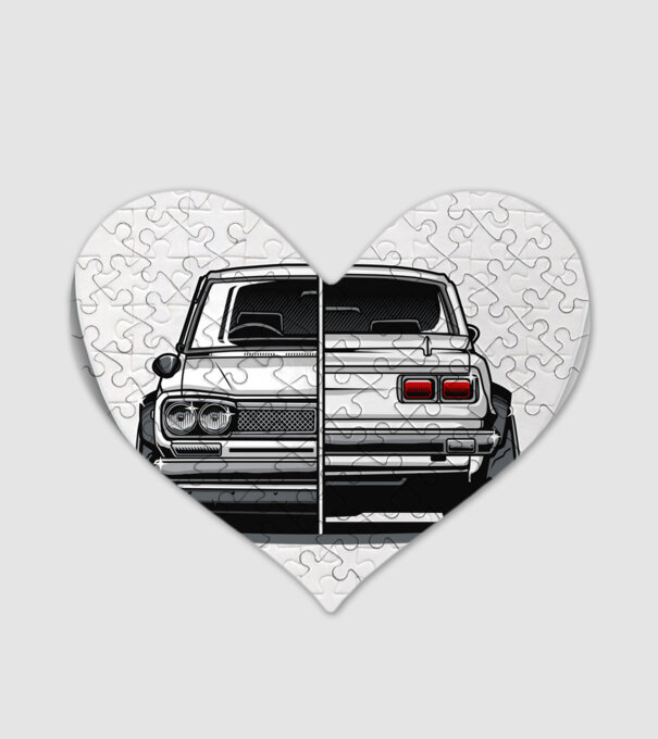 Nissan Hakosuka GTR minta fehér pólón