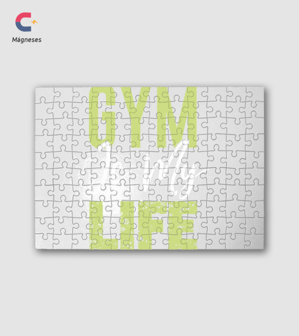 Gym Is My Life - Az edzőterem az életem minta fehér pólón