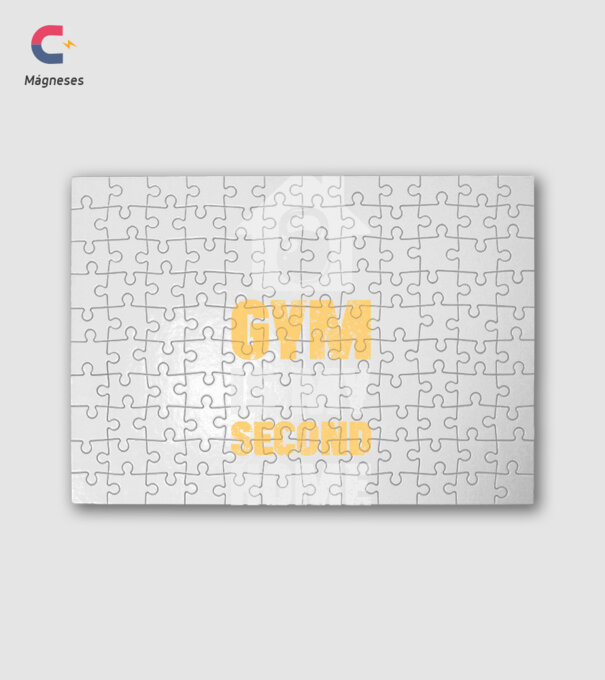 Gym Is My Second Home - Az edzőterem a második otthonom minta fehér pólón