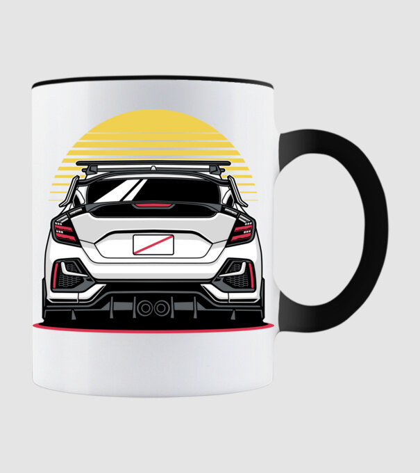 Honda Civic minta fekete pólón
