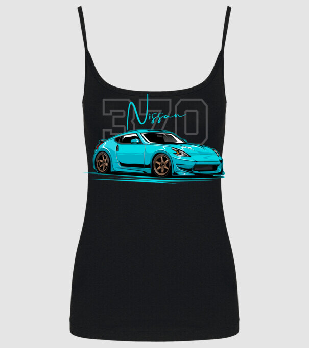 Nissan 370Z minta fekete pólón