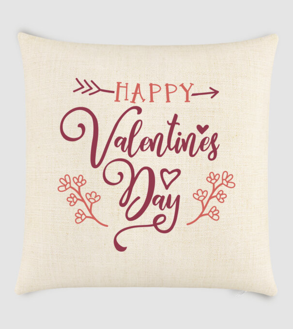 Happy Valentine's Day - Boldog Valentin-napot! minta homokszín pólón