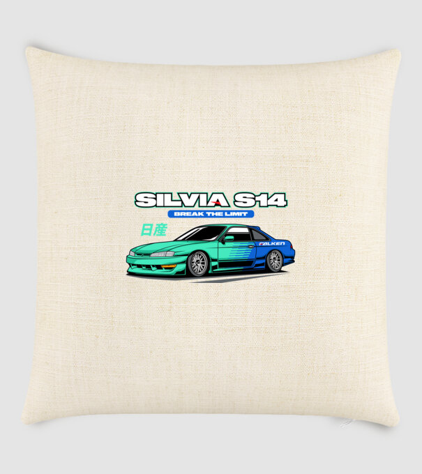Nissan Silvia S14 minta homokszín pólón