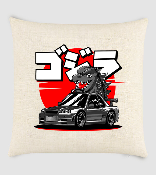 Nissan Skyline - Dragon Driver minta homokszín pólón