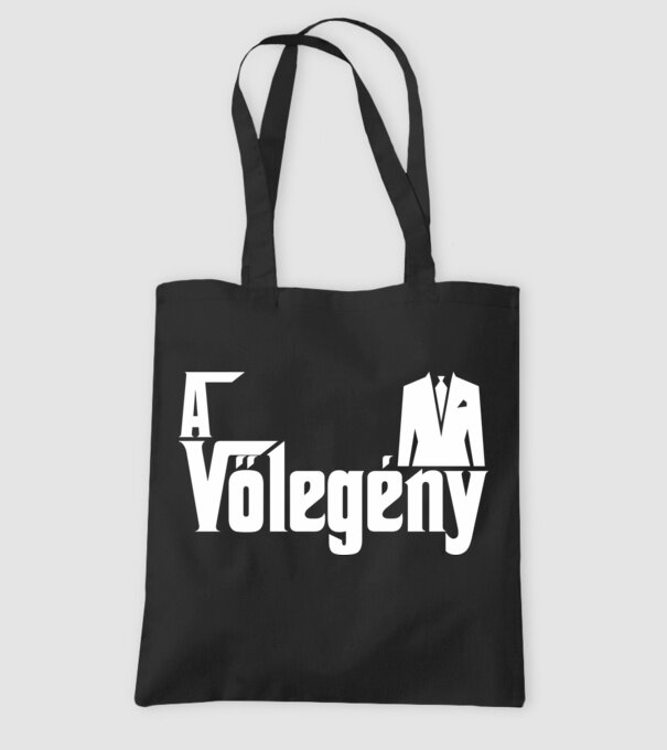 A Vőlegény minta fekete pólón