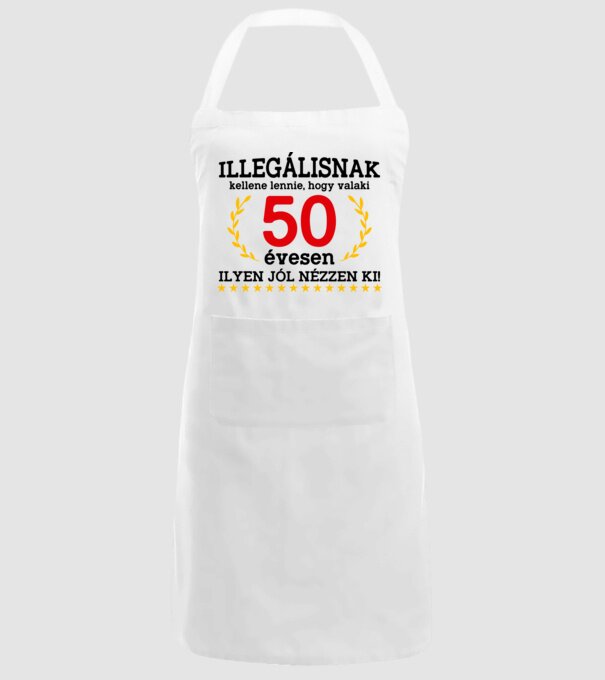 Illegálisnak kellene lennie, hogy valaki 50 évesen ilyen jól nézzen ki minta fehér pólón
