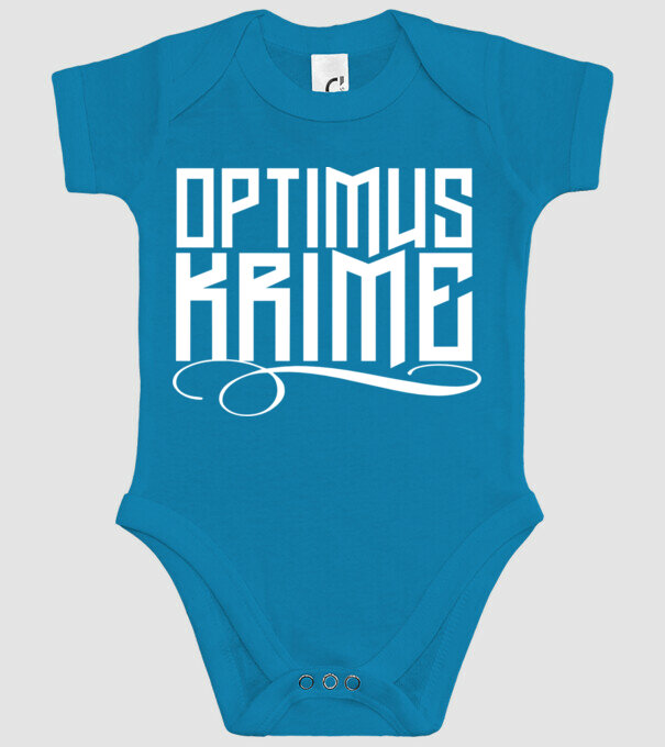 Optimus Krime Throwback Shirt minta türkiz pólón