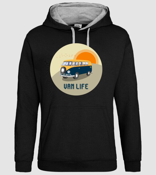 Van life 1 - Volkswagen minta fekete pólón