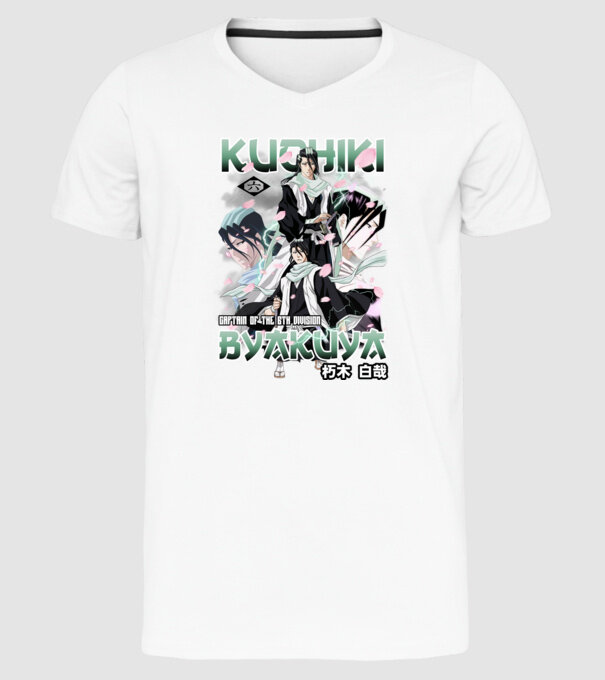 Bleach- Byakuya minta fehér pólón