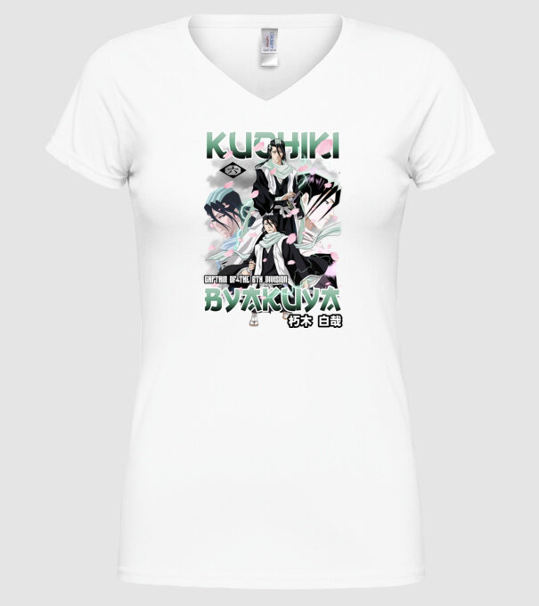 Bleach- Byakuya minta fehér pólón